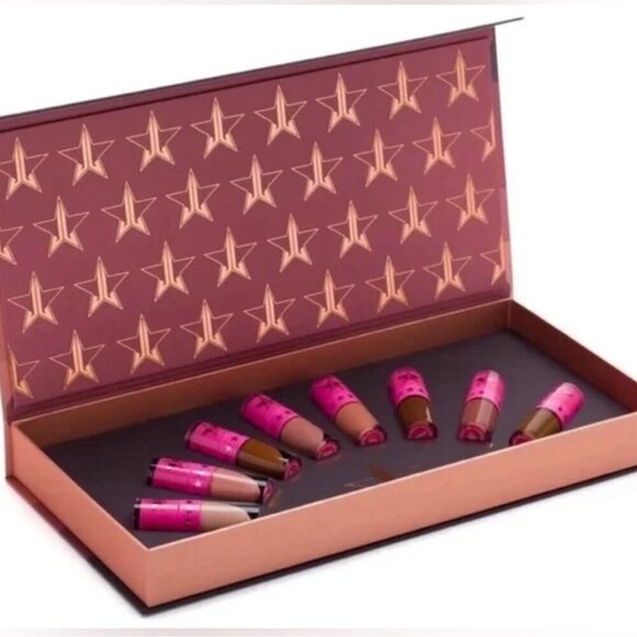 JEFFREE STAR Mini Velour Liquid Lipstick Volume 2 Nudes - Picture 8 of 8